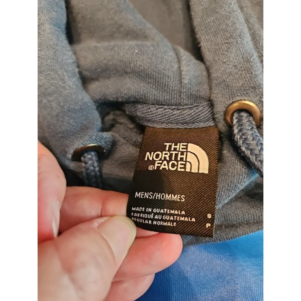 The North Face Half Dome Hoodie Mens Size Small Dark‎ Blue pullover (A449)